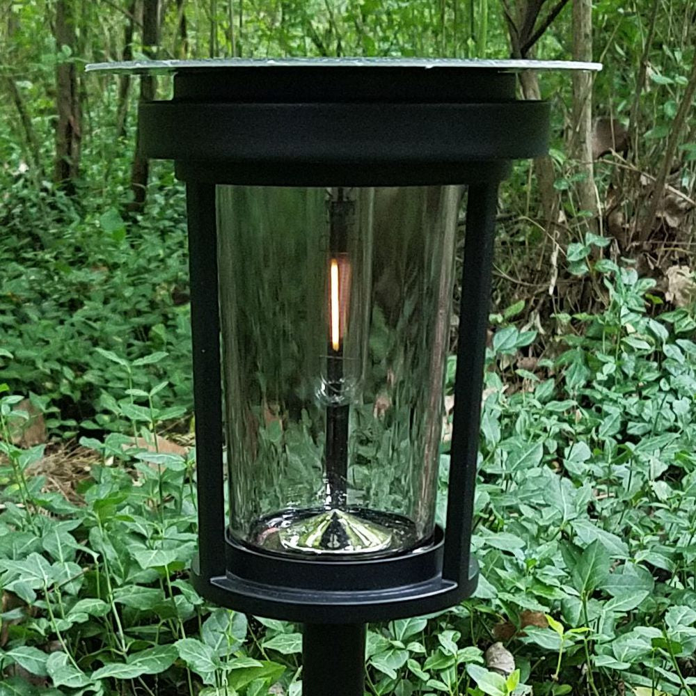 Mesa Lantern by Shade Solar®, Dusk to Dawn Illumination in Shade or Sun